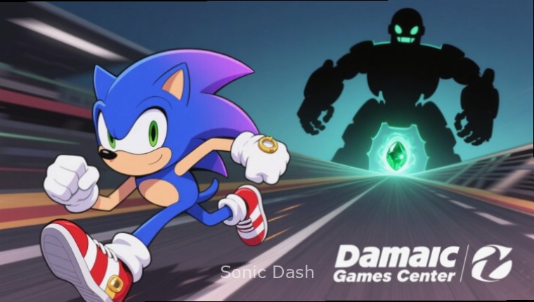Sonic Dash India Day Event Sonic Dash India Day event with Indian flag colors with Sonic Dash watermark